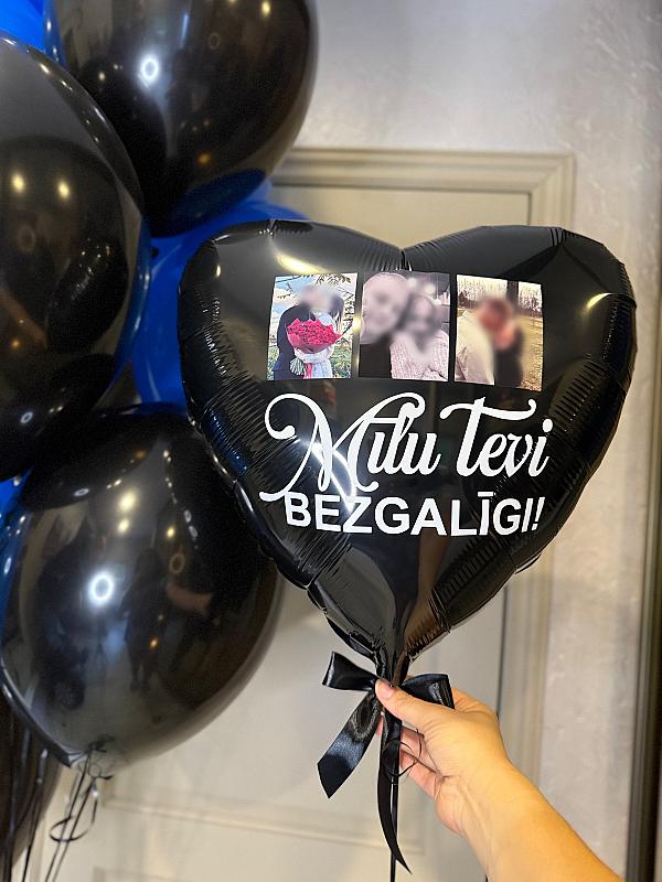Personalizēti baloni ar apdruku un foto Tēva dienai