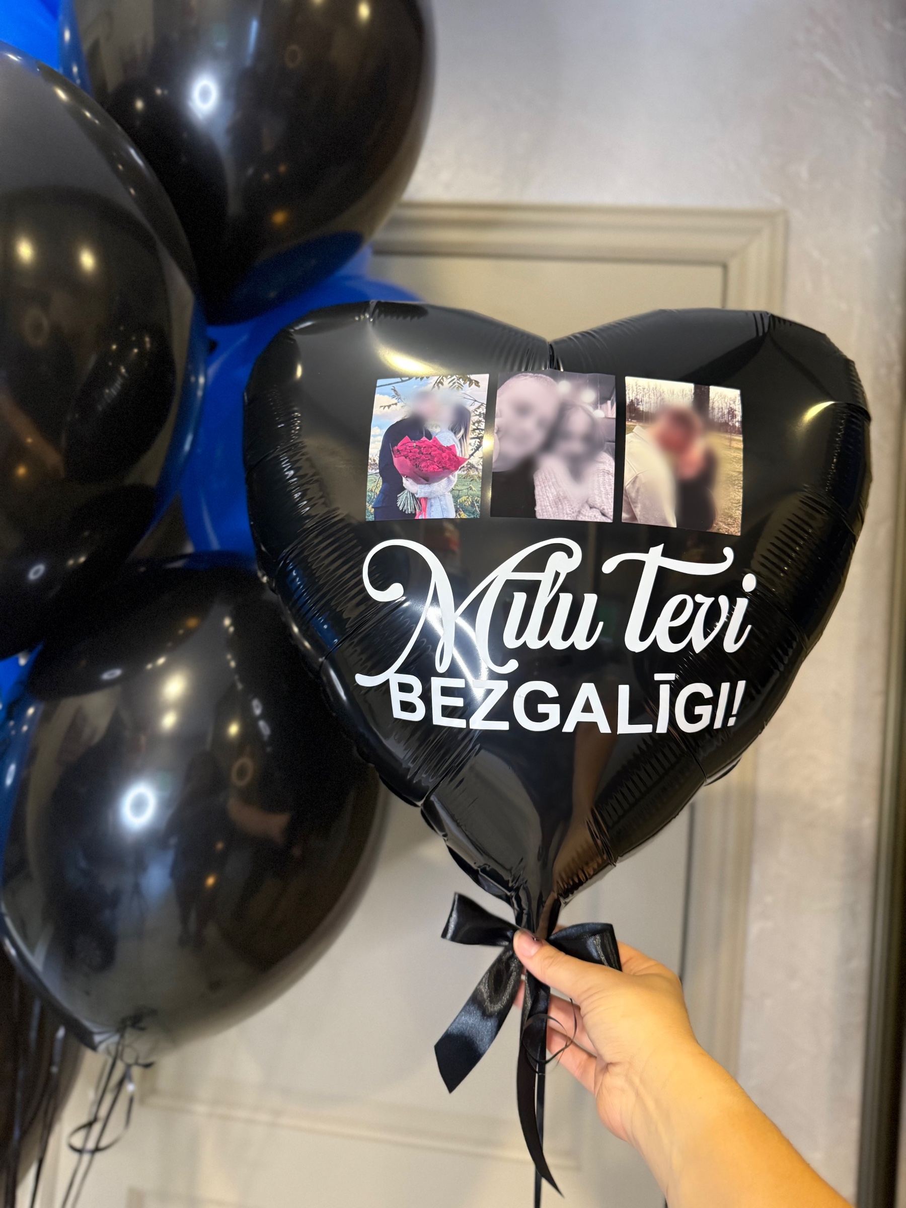 Personalizēti baloni ar apdruku un foto Tēva dienai